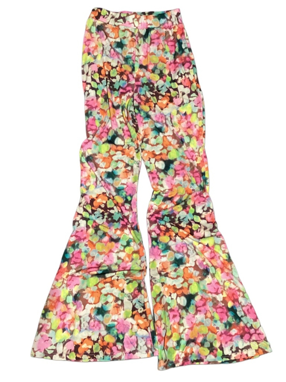 Nasty Gal Girls Floral Bell-Bottom Pants in Multicolor - Kids